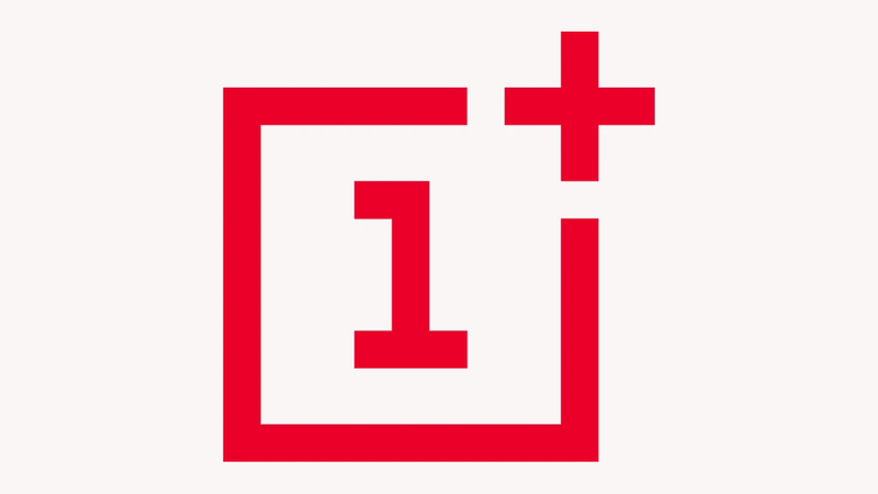 The OnePlus logo: a red outlined square with a plus sign in its upper right corner, on a white background.